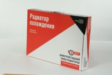 Радиатор двигателя Lada Samara инжектор / ДЗА / 21082-1301012-00