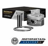 Поршневая группа ВАЗ 21126 21127 21129 / 82,5 A / МОТОРДЕТАЛЬ Кострома / невтыковые Эксперт 21126-1004018-К-АР A