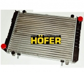 Радиатор двигателя  Газель  1999-2009 алюминиевый 2-х рядный  / HOFER / HF 708423