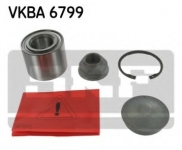Подшипник ступицы RENAULT Duster 2WD 2009- задний / SKF / VKBA6799