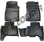 Коврики в салон полиуретан Toyota Land Cruiser Prado 150 2009- полиуретан / L.Locker / 0209060401