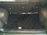 Коврик багажника пластик Ford Ecosport 2013- / L.Locker / 0102150100