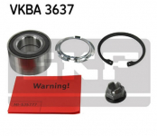 Подшипник ступицы передний с ABS Largus Vesta X-Ray Logan Sandero / SKF / VKBA3637