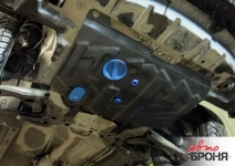 Защита картера и КПП Geely Vision 2008-2011 / Geely Emgrand 7 2016- / Geely Emgrand EC7 2011-2016 / АвтоБРОНЯ / 111.01902.1