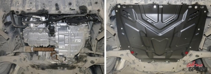 Защита картера и КПП Ford Kuga 2008-2013 / АвтоБроня / 111.01850.1