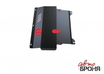 Защита картера и КПП Mazda 2 2008-2015 / Mazda Demio 2008-2015 / АвтоБРОНЯ / 111038012